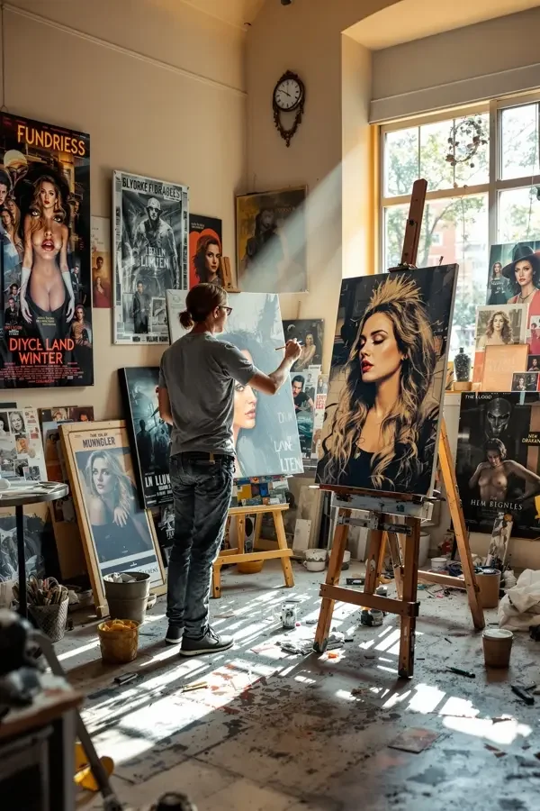 失忆的画家 - 奇米影视在线 失忆的画家 电影海报